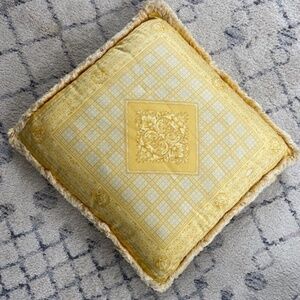 Gorgeous VERSACE small pillow.